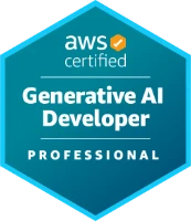 AWS, Generative AI Developer Professional